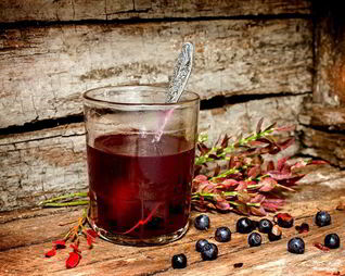 Морс из черники