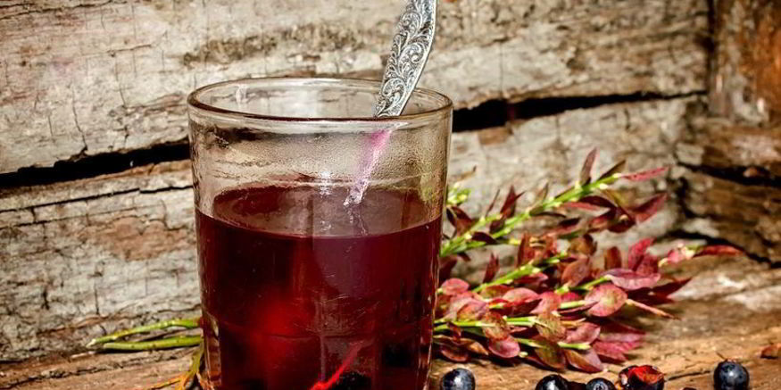 Рецепт морса из черники