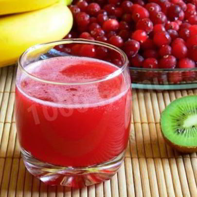 Морс из клюквы