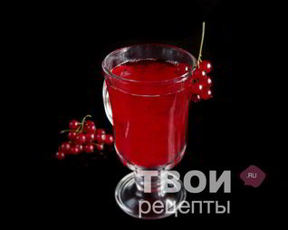 Морс из красной смородины