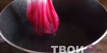 морс из красной смородины