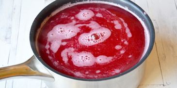 морс из свежей брусники