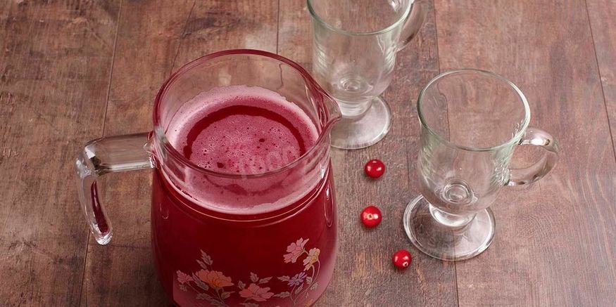 Рецепт морса из замороженной брусники