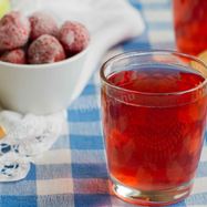 Рецепт Морса из замороженных ягод земляники