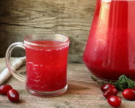 Морс кизиловый