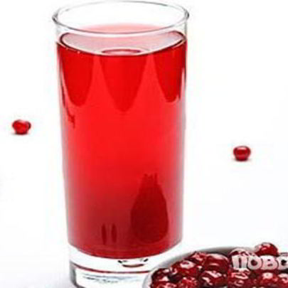 Морс клюквенный