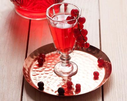 Домашняя наливка из красной смородины