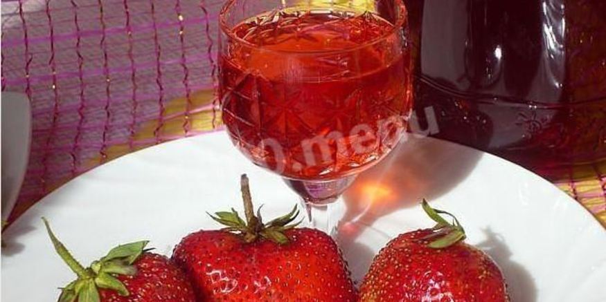 Рецепт клубничной наливки