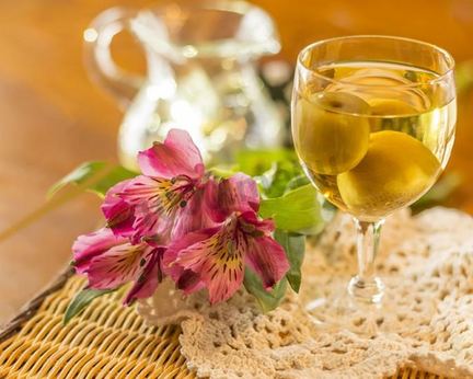 Наливка из алычи