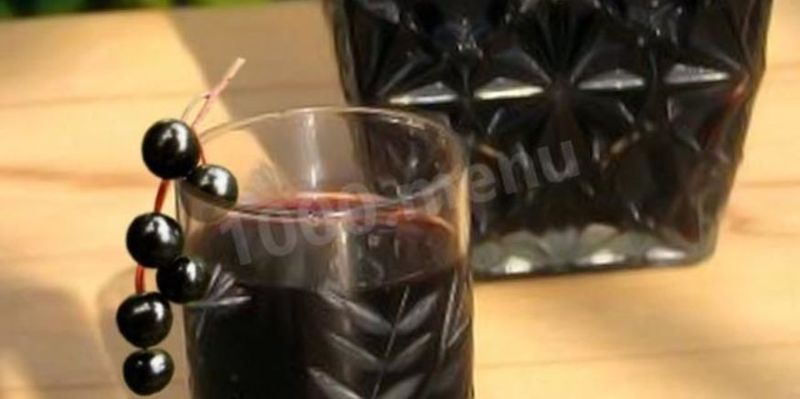 Рецепт наливки из черемухи