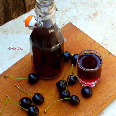 Наливка из черешен