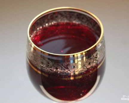 Наливка из черноплодки