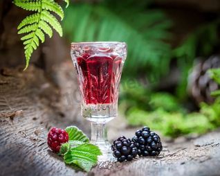 Наливка из ежевики