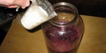 наливка из крыжовника и черной смородины