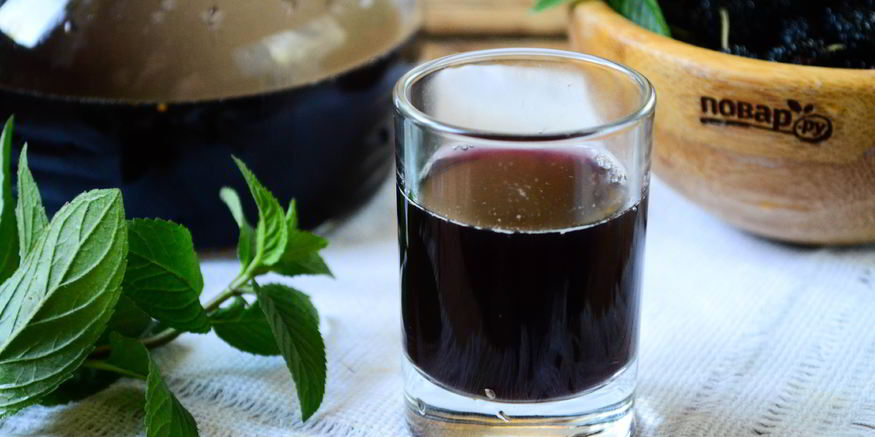 Рецепт наливки из шелковицы