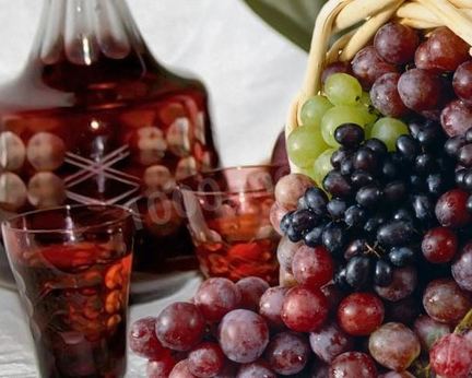 Наливка из винограда