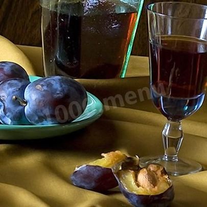 Наливка сливовая на водке