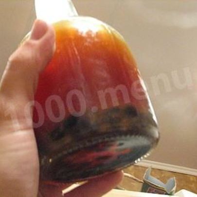 Терновая наливка из терна