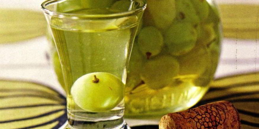 Рецепт виноградной наливки