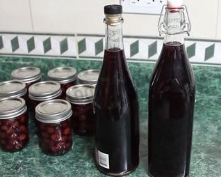 Домашняя настойка на вишне на самогоне