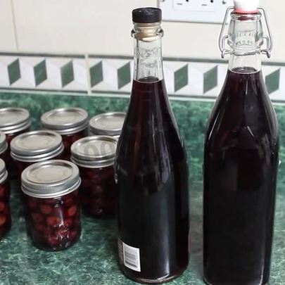 Домашняя настойка на вишне на самогоне