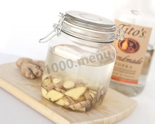 Имбирная настойка на водке