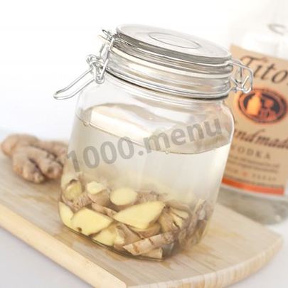 Имбирная настойка на водке