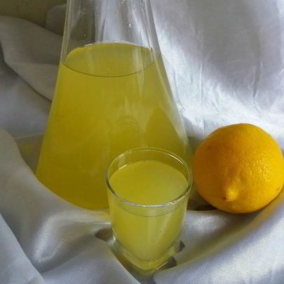 Лимонная настойка на спирту