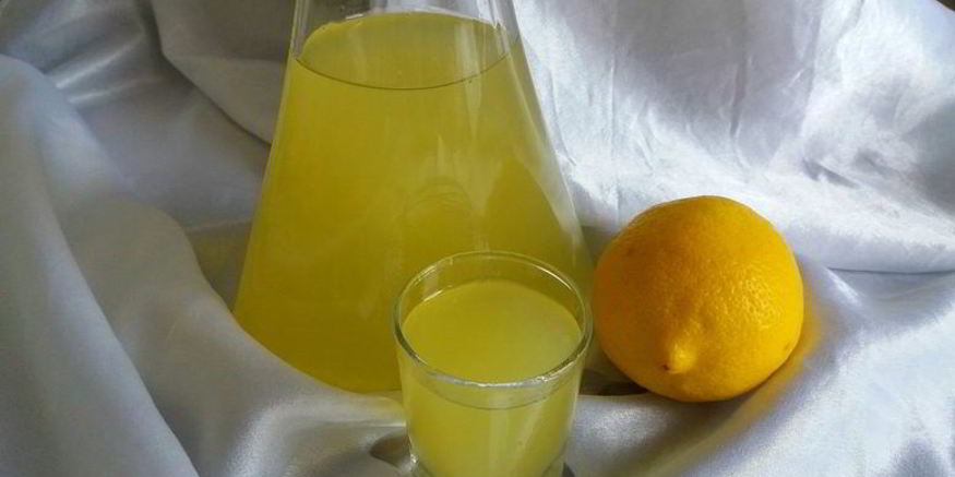 Рецепт лимонной настойки на спирту