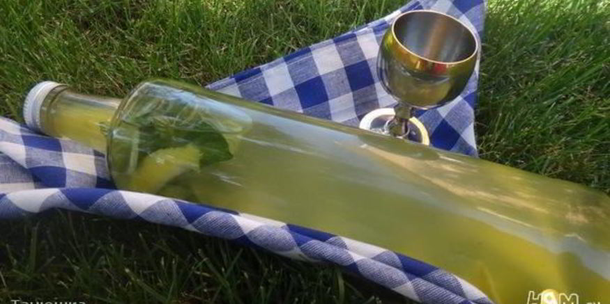 Рецепт лимонно-мятной настойка