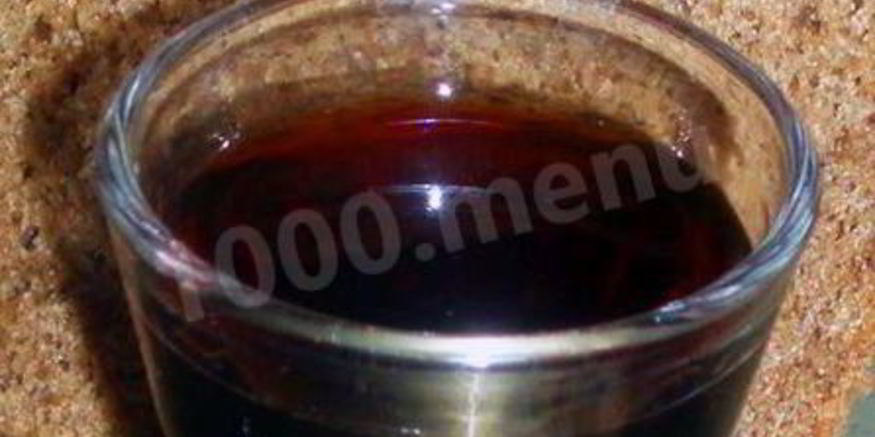 Рецепт настойки грецкого ореха на водке