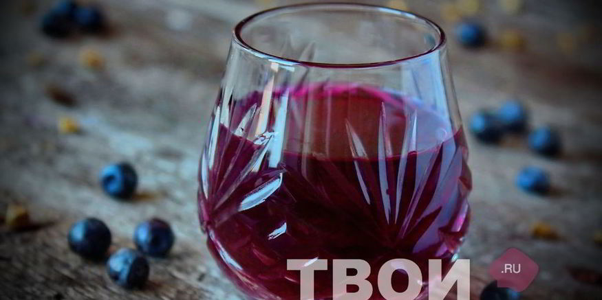 Рецепт настойки из черники