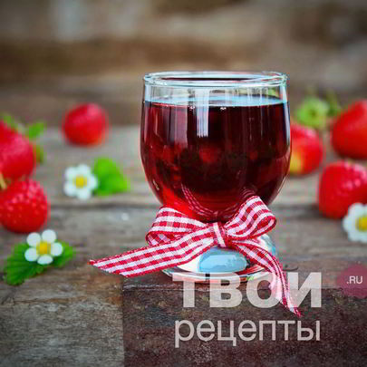 Настойка из клубники
