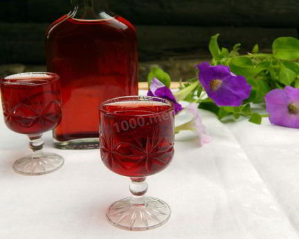 Настойка из варенья