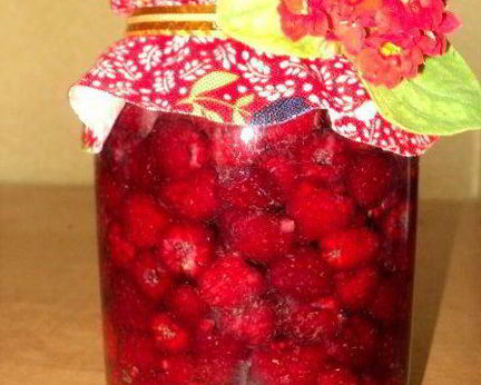 Настойка малиновая