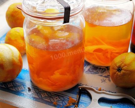 Настойка на апельсиновых корках