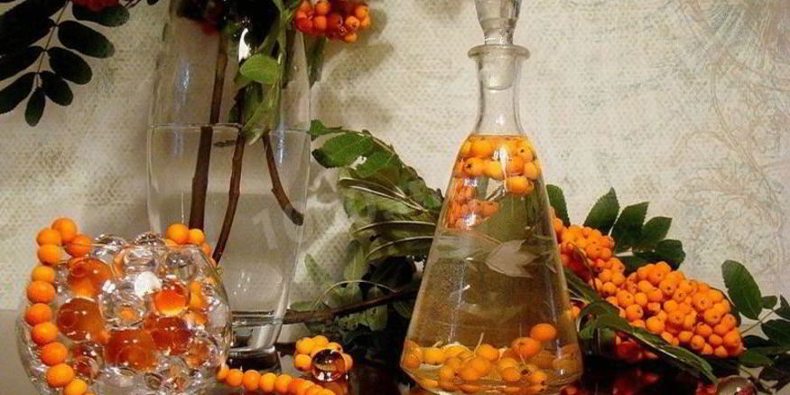 Рецепт настойки на рябине на самогоне