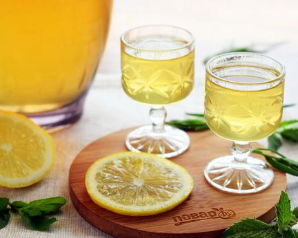 Настойка на тархуне и мяте