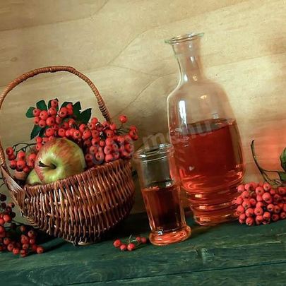 Настойка рябина на коньяке