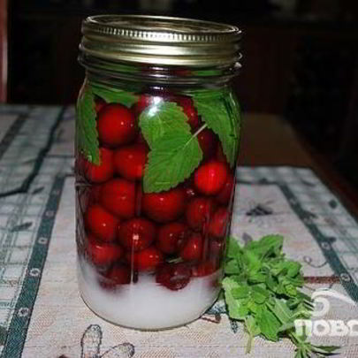 Вишневая настойка