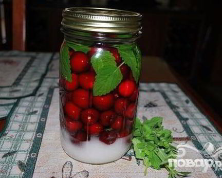 Вишневая настойка