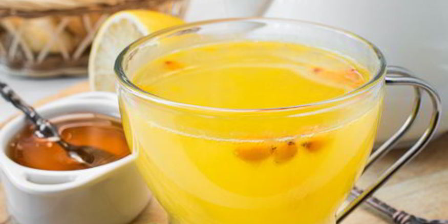 Рецепт облепихового напитка с имбирем