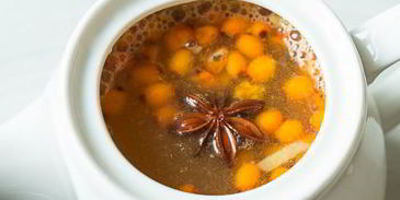 облепиховый напиток с имбирем