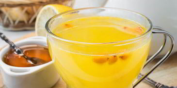 облепиховый напиток с имбирем