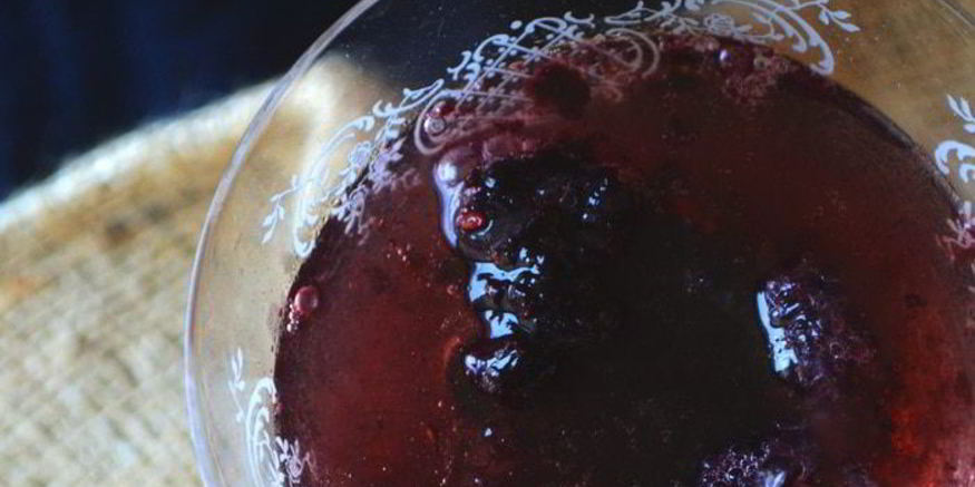 Рецепт освежающего черничного коктейля