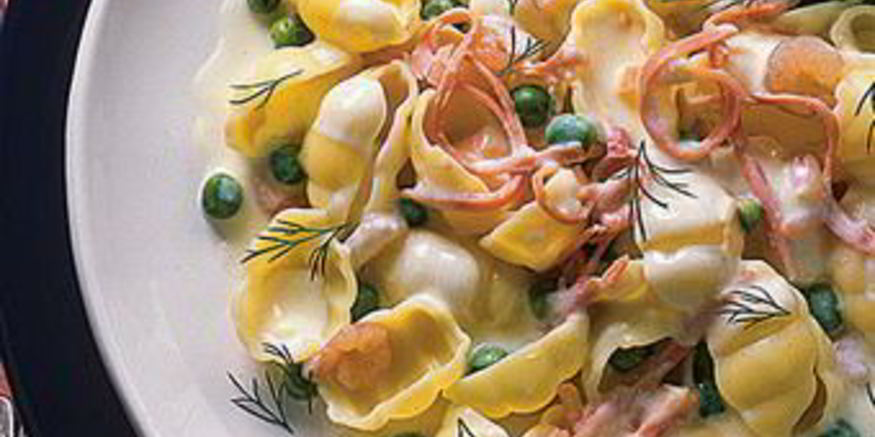 Рецепт пасты с коктейлем из морепродуктов