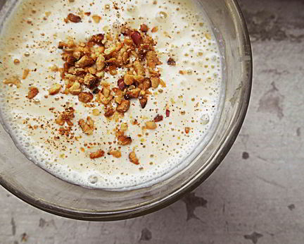 Протеиновый коктейль с арахисовым маслом