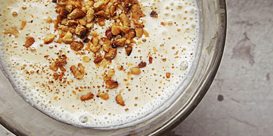 Рецепт протеинового коктейля с арахисовым маслом