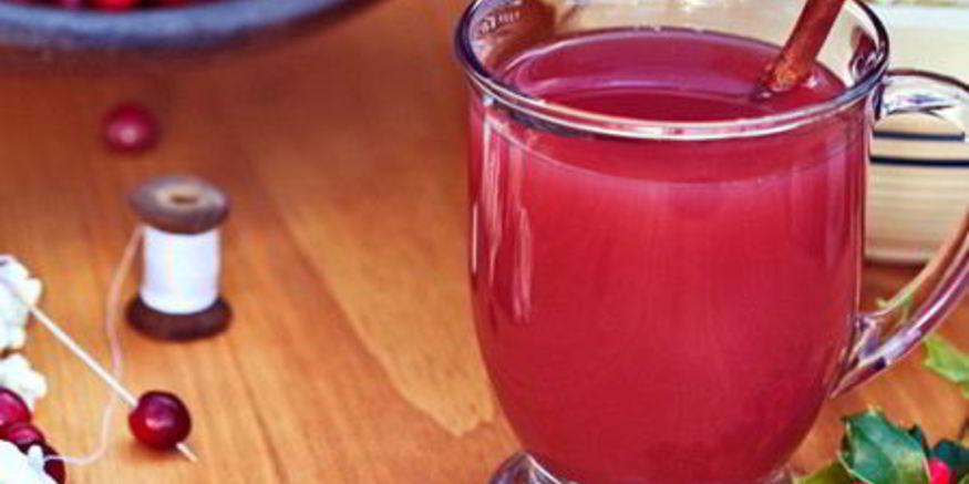 Рецепт пряного клюквенного напитка