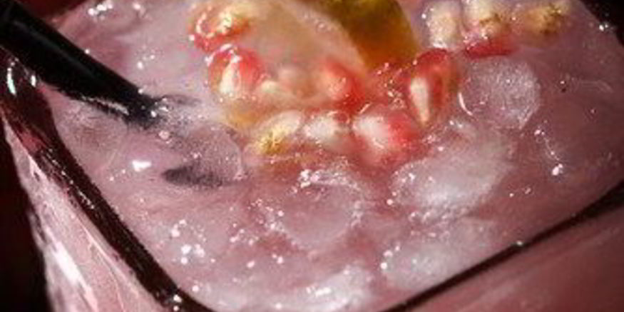 Рецепт пунша из шампанского с гранатами